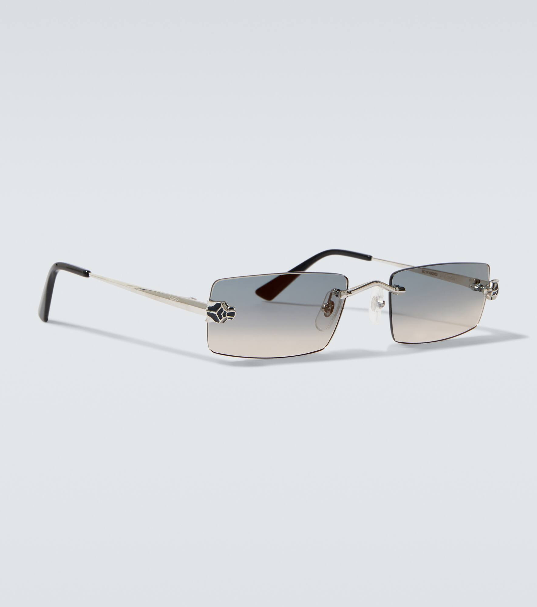 Panthère De Cartier rectangular sunglasses - 4