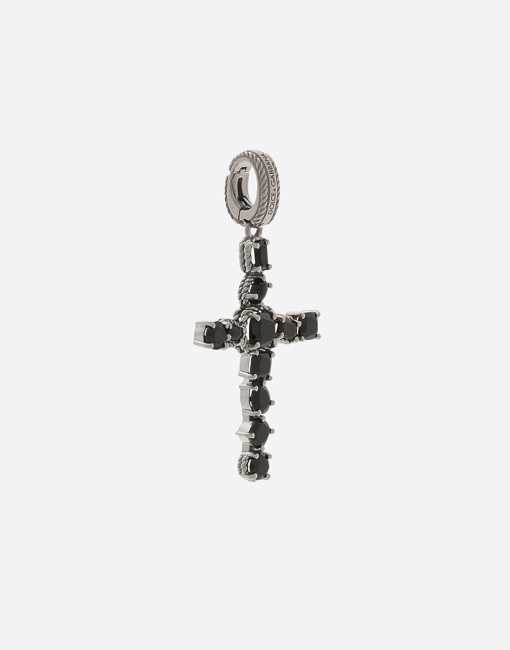 Anna Charm in white gold 18Kt and black spinels - 2