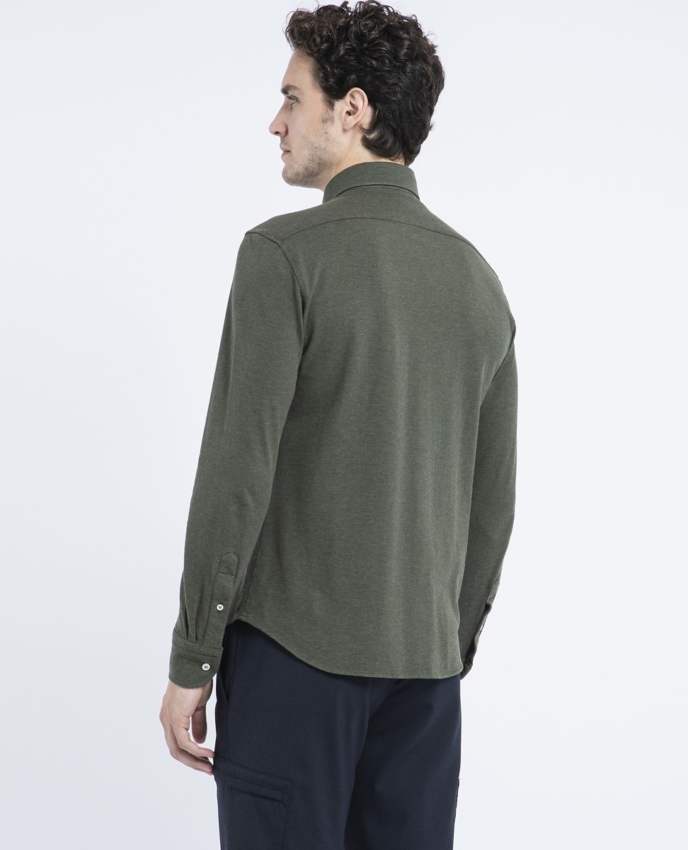 Piqué cotton Shirt - 4
