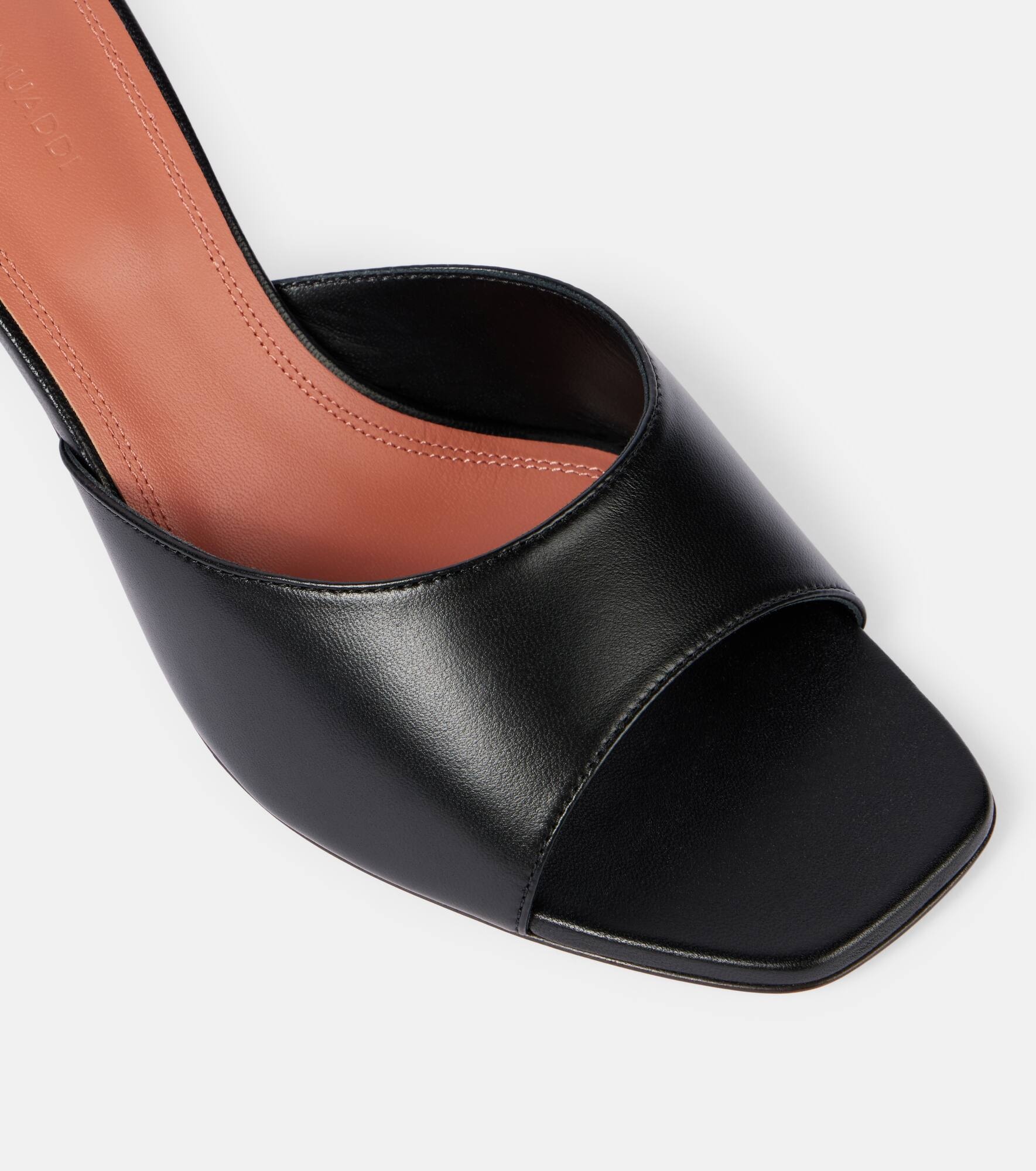 Lupita 70 leather mules - 5