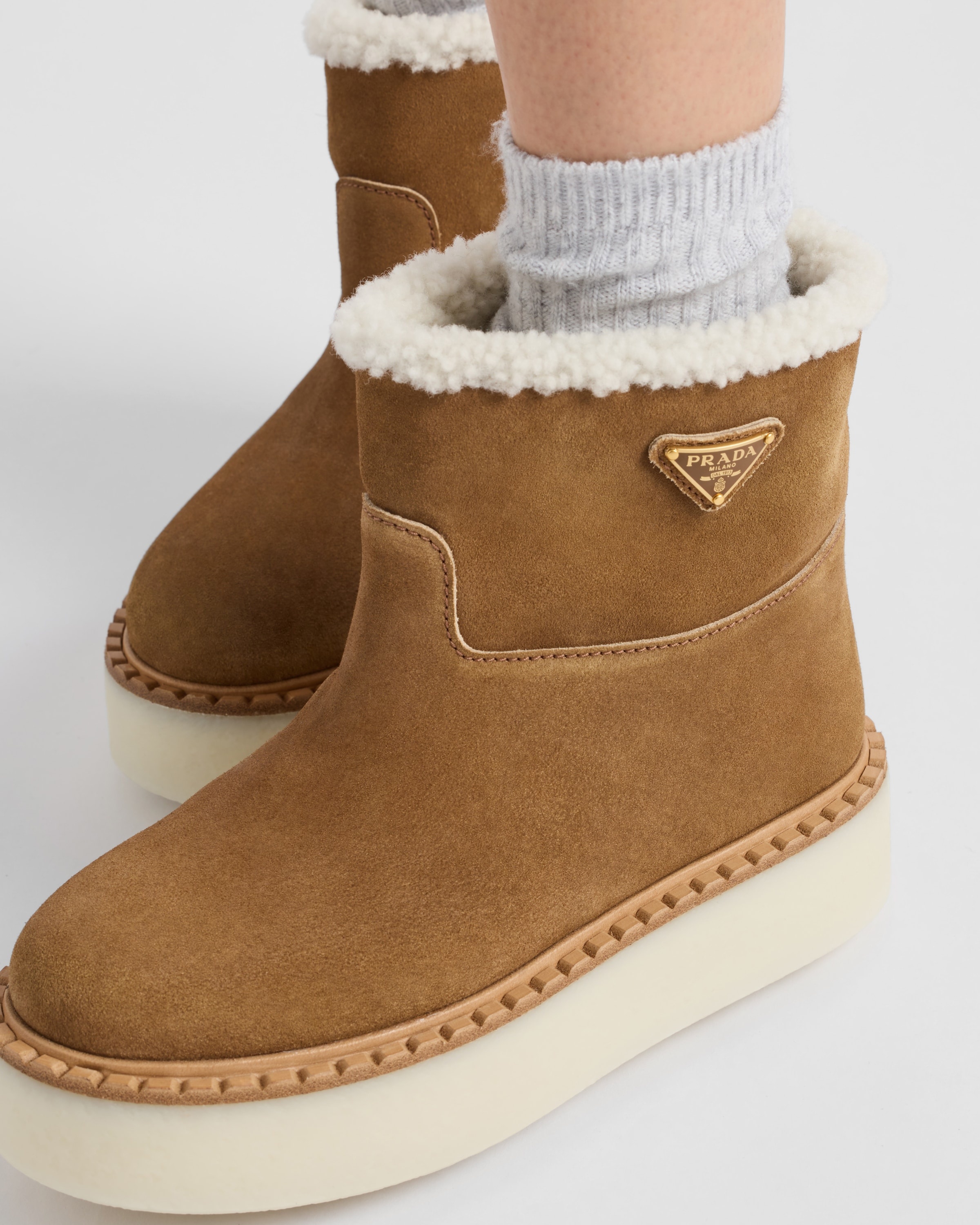 Suede booties - 3