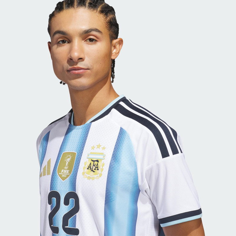 Argentina 26 Home Martinez Authentic Jersey 5
