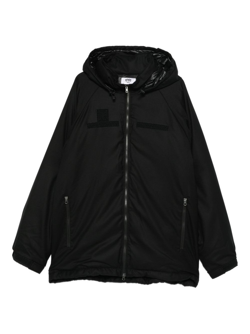 hooded zip coat 1