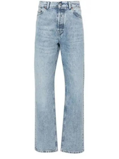 Our Legacy First Cut Mid Rise Straight Jeans Blue outlook