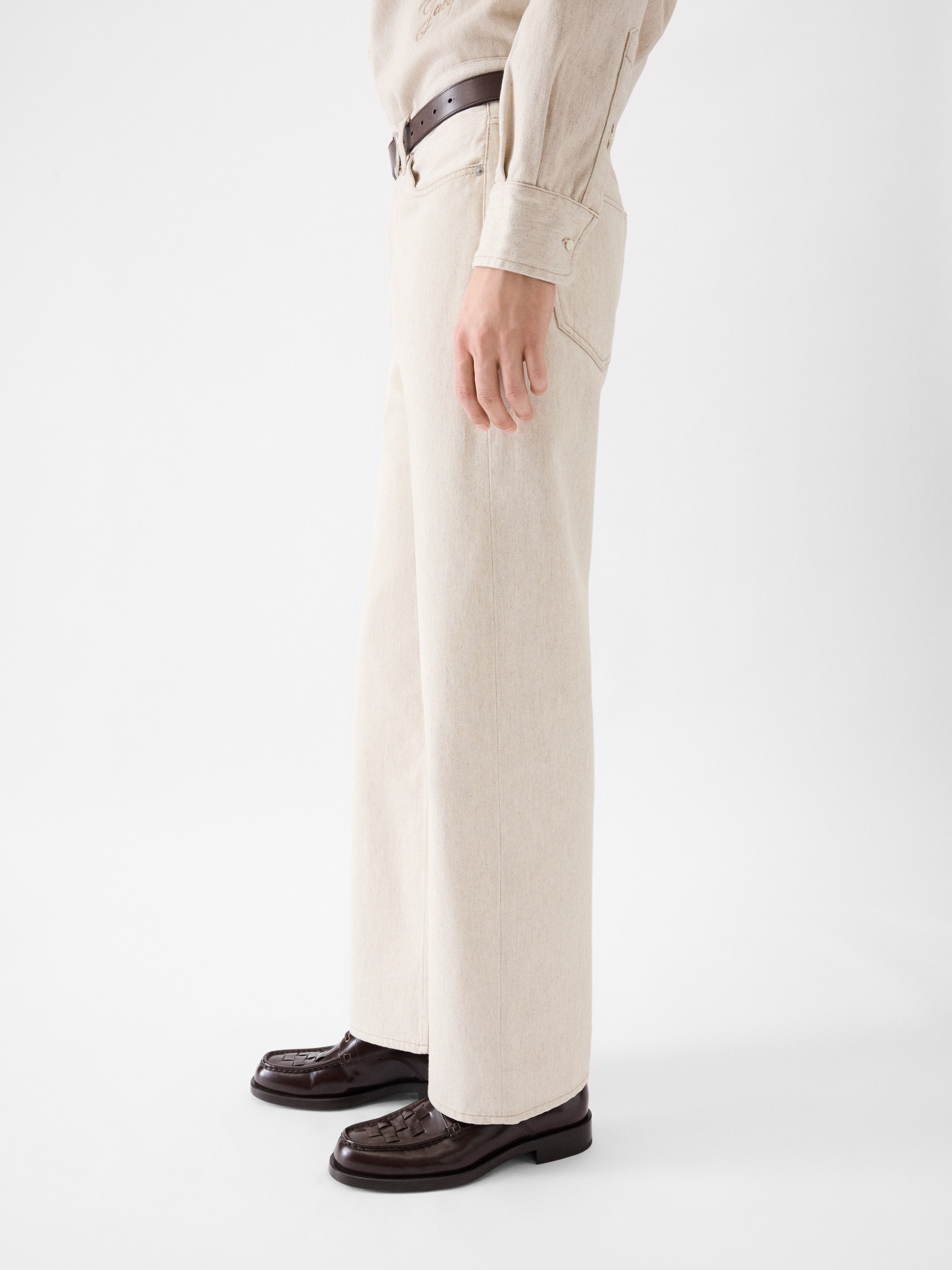 The straight de-Nîmes denim pants - 3