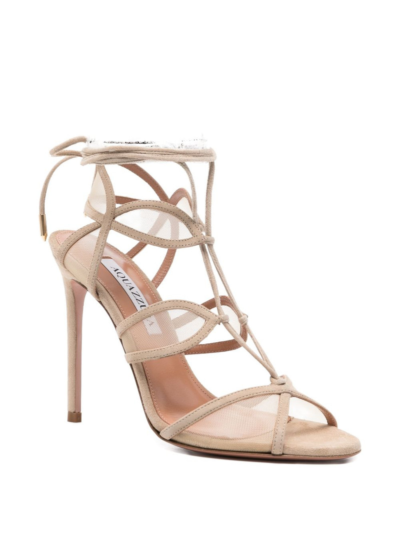 AQUAZZURA Fatal Attraction tie sandals outlook