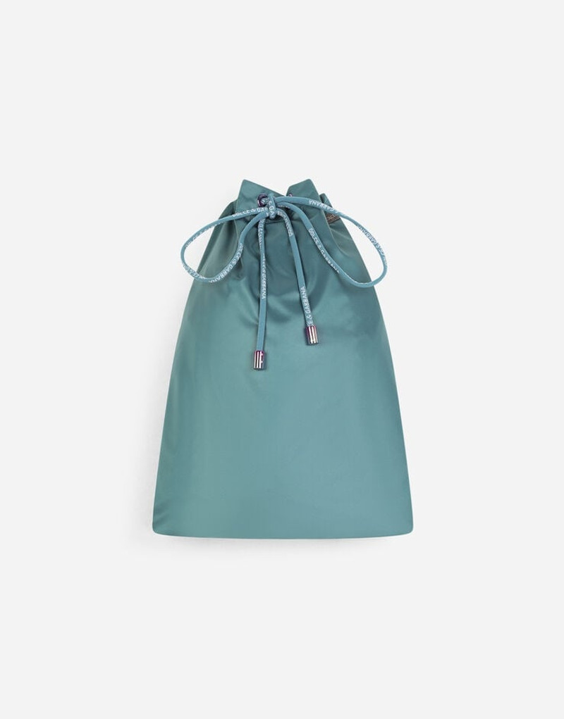 Dolce & Gabbana Mid-length swim trunks with heraldic patch outlook