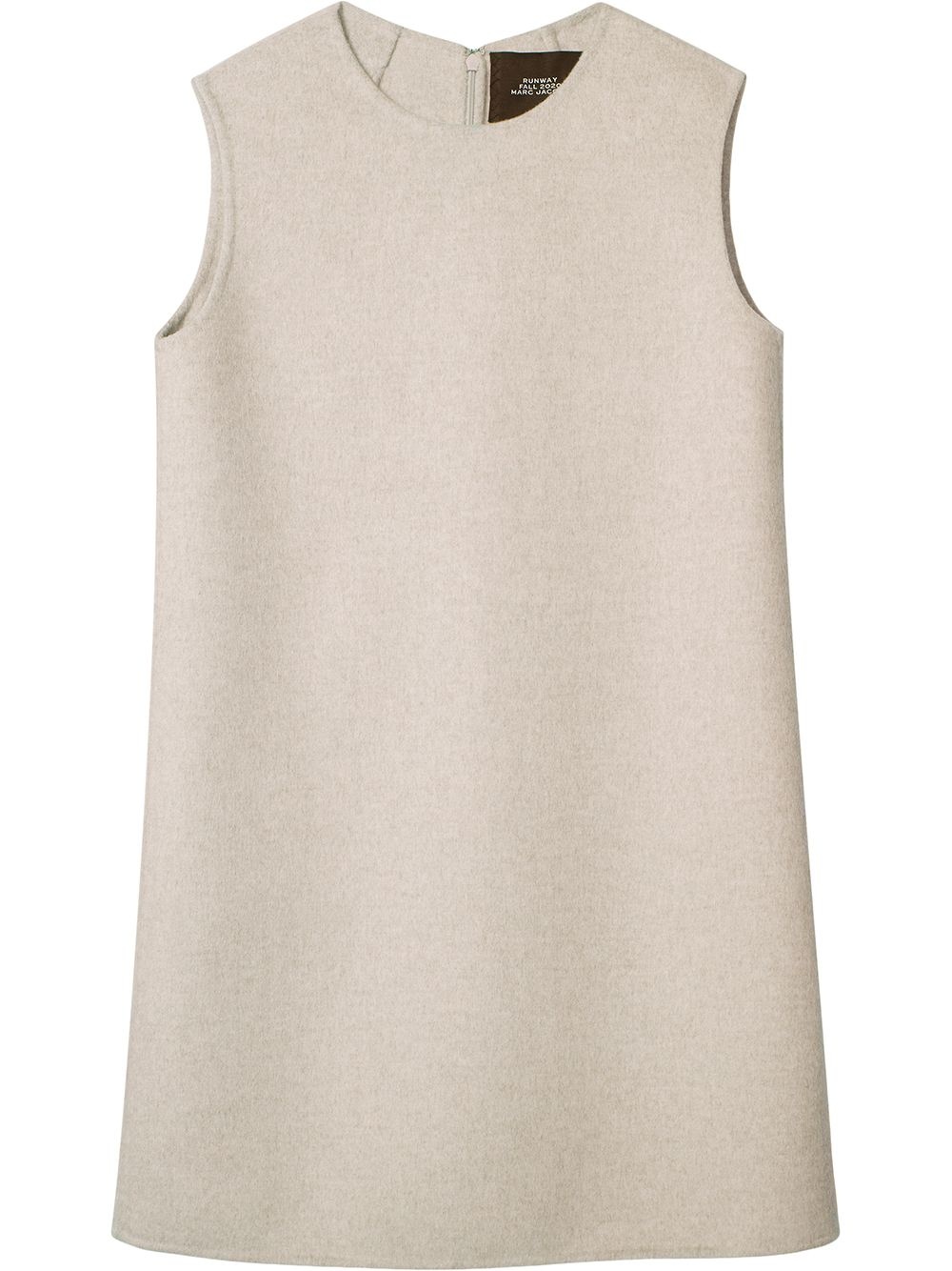 crew-neck shift dress - 1