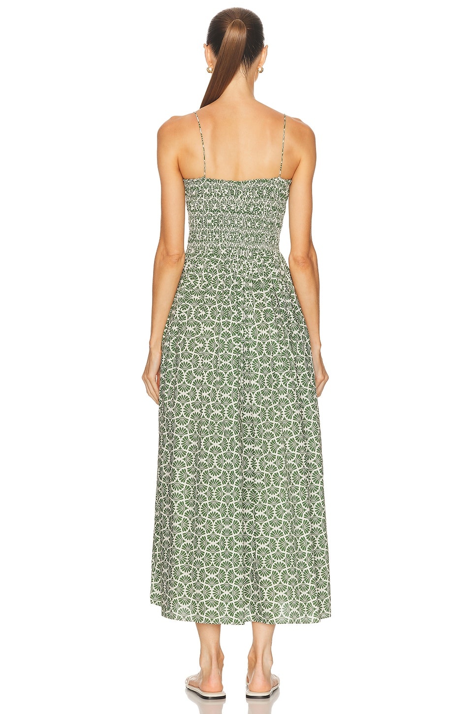 Shirred Bodice Dress - 3
