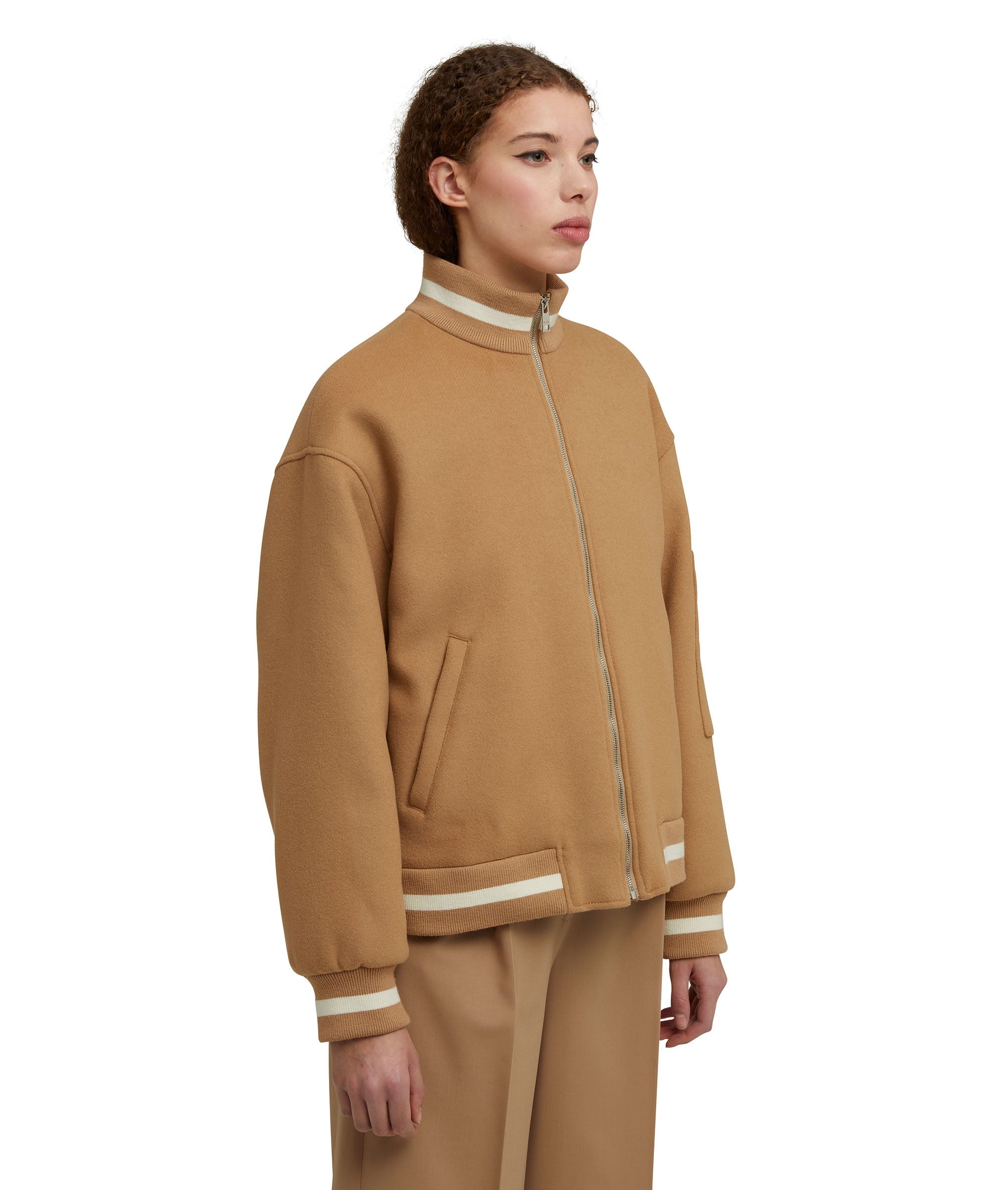 Virgin wool bomber jacket "Wool Felt" - 7
