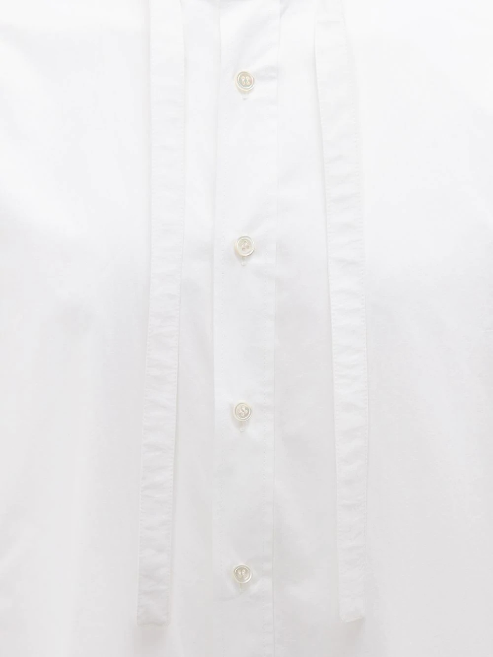 Grandad neck tie shirt - 5