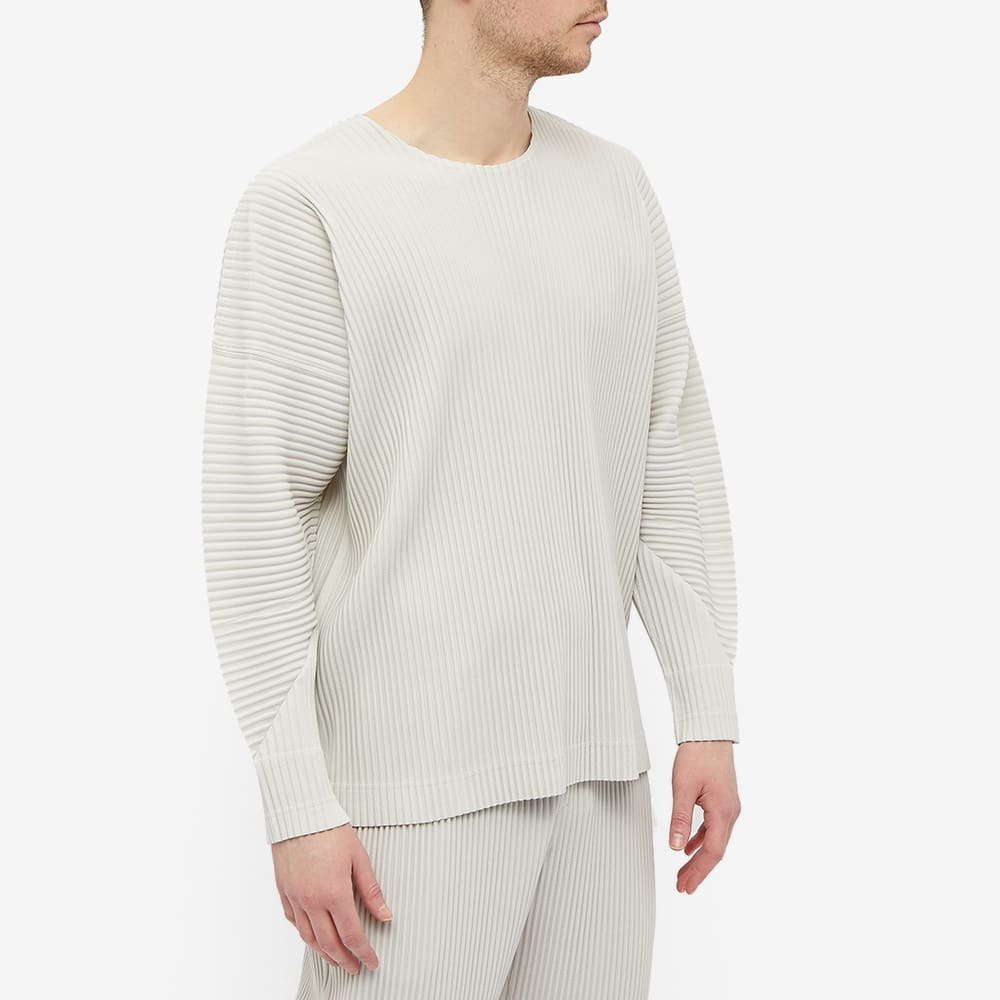 Homme Plissé Issey Miyake Pleated Crew Sweatshirt - 3