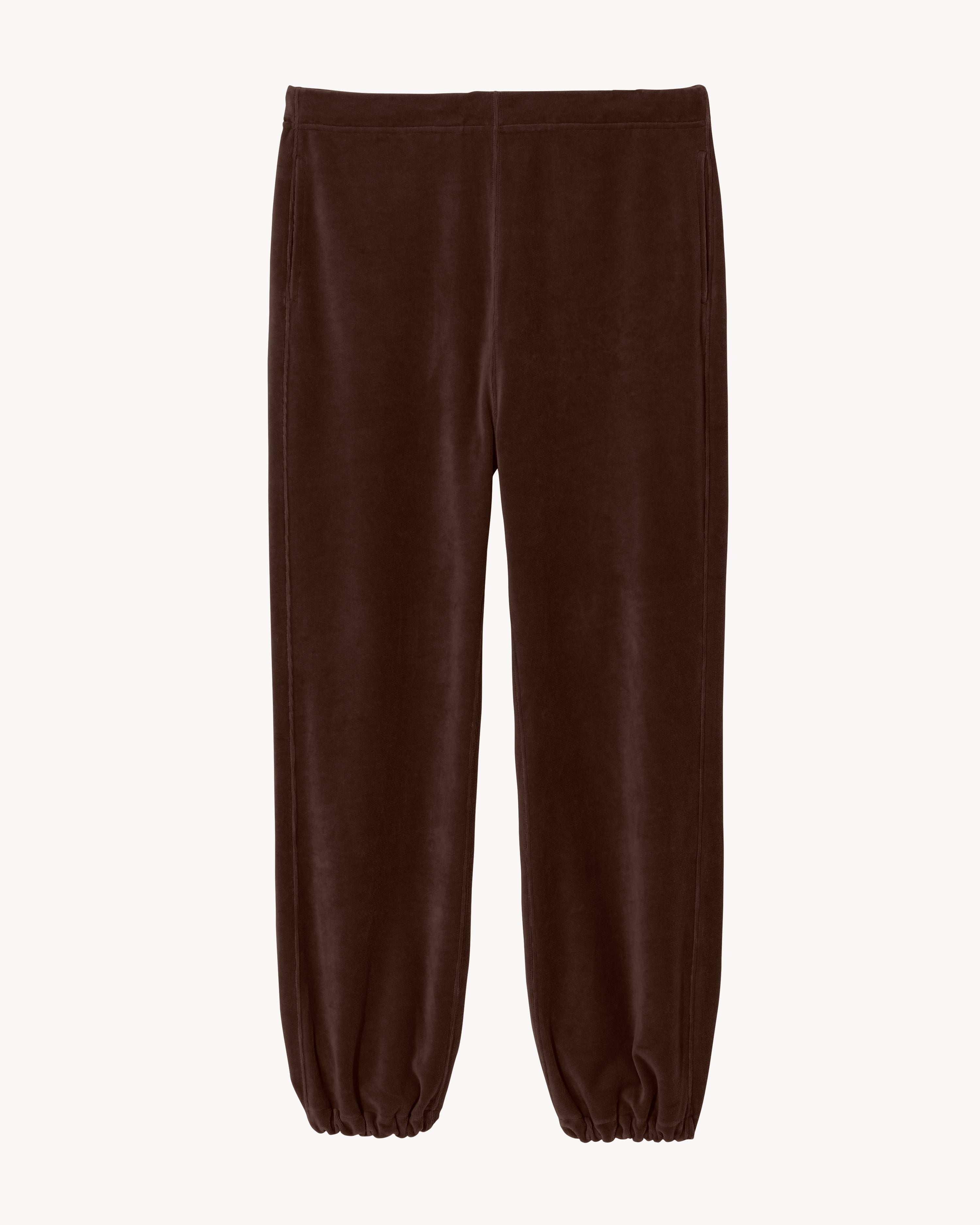 LYVIA VELOUR JOGGER - 1