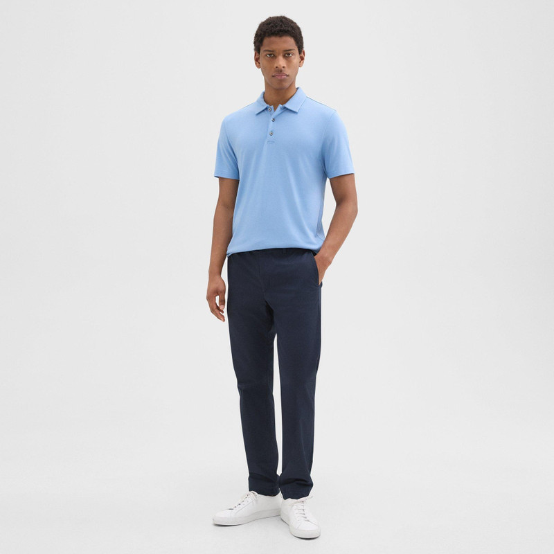 Theory Bron Polo Shirt in Anemone Modal Jersey outlook