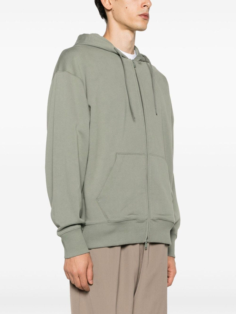 zip-up organic cotton hoodie 3