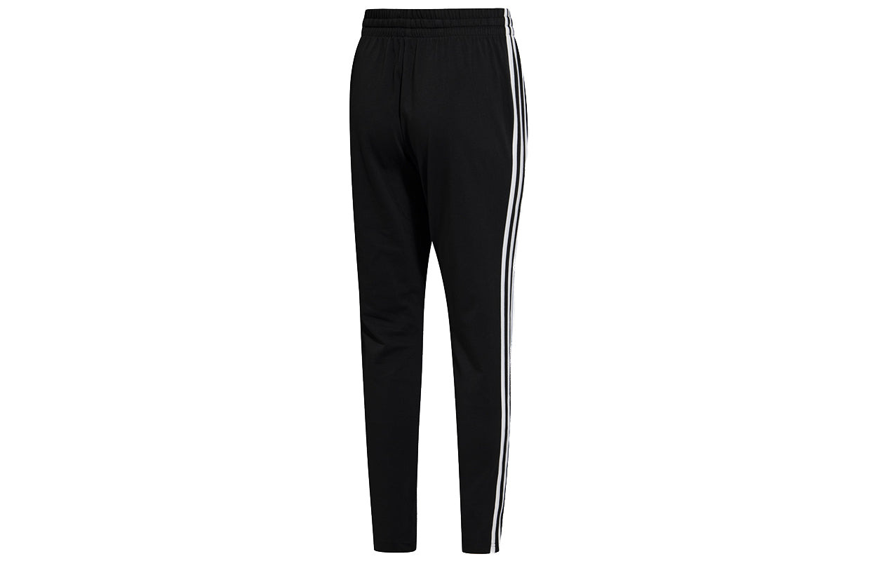 adidas M 3s Sj to Pt Classic Stripe Knit Sports Pants Black GK8995 - 2