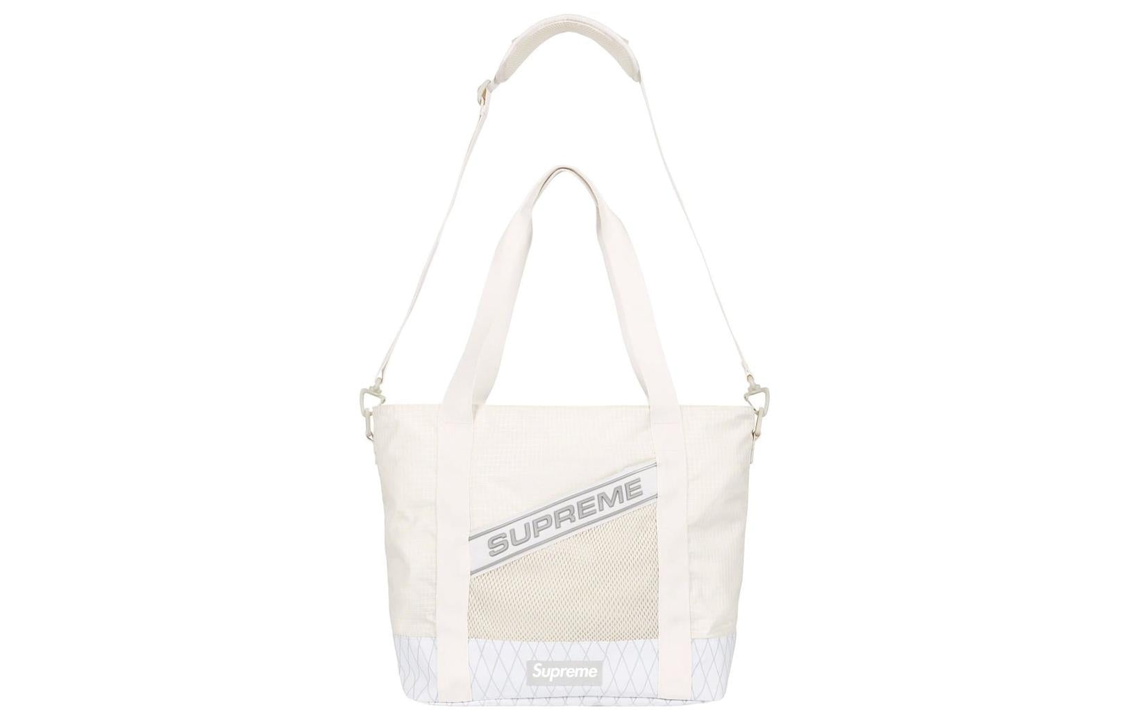 Supreme FW23 Week1 Tote Bag 'White' SUP-FW23-0809 - 4
