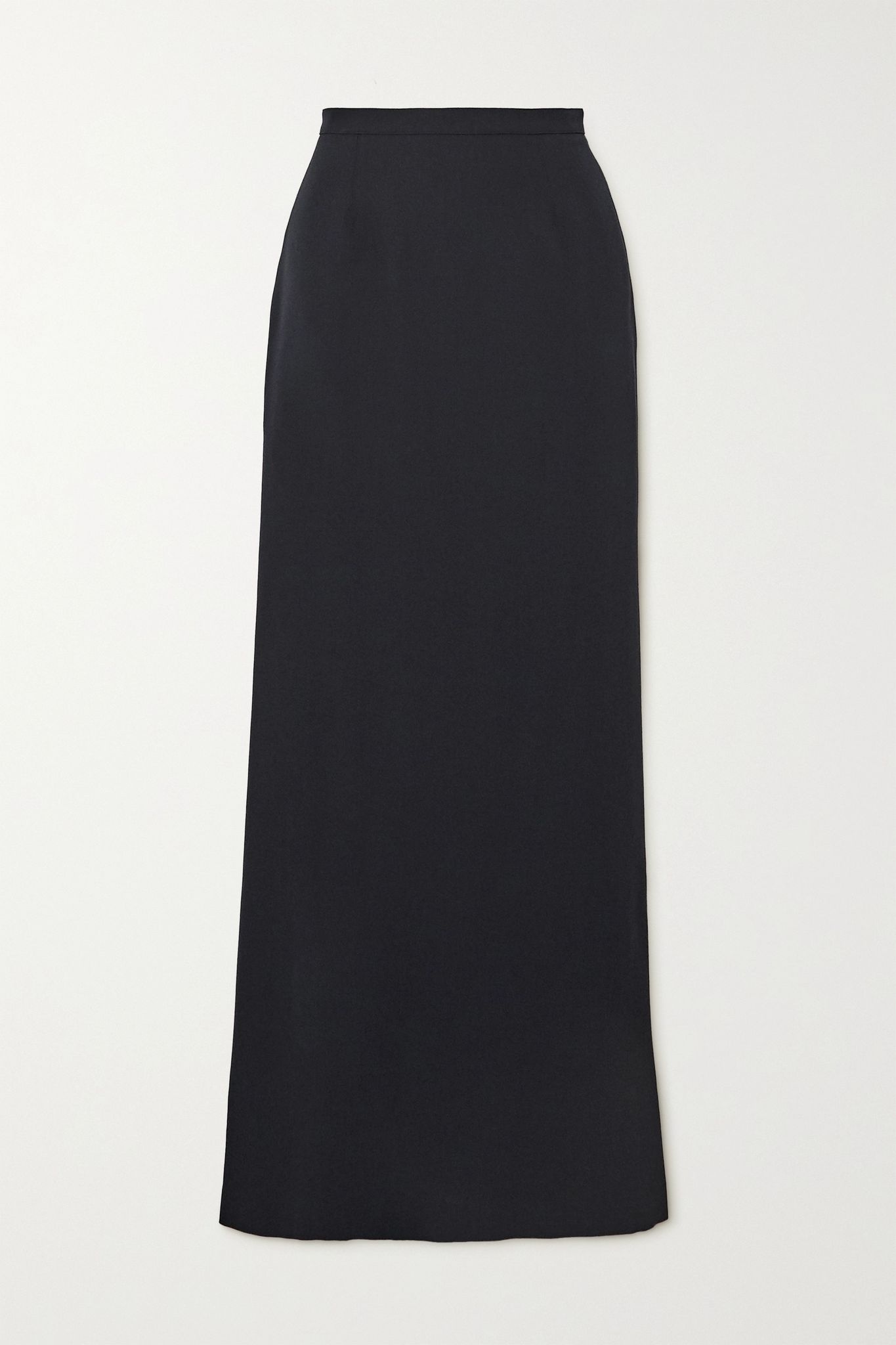 Wool-crepe midi skirt - 1