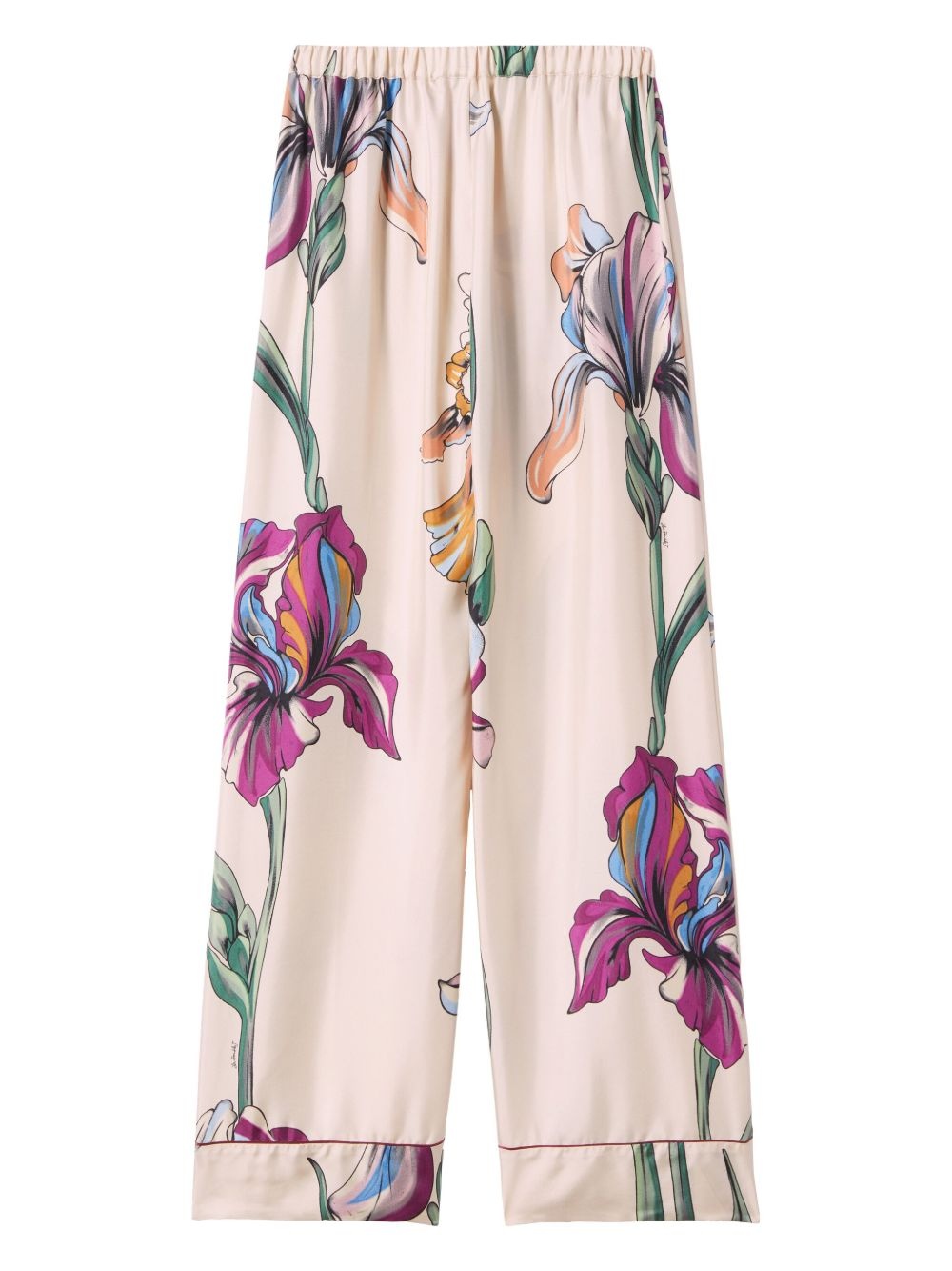 floral-print trousers - 5
