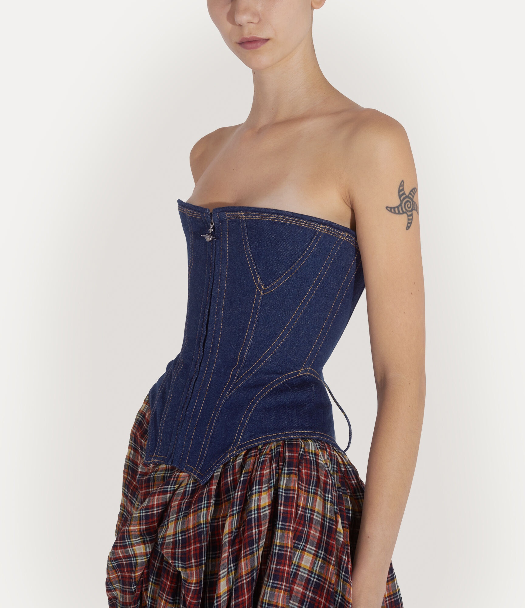DENIM COBRAX CORSET - 5