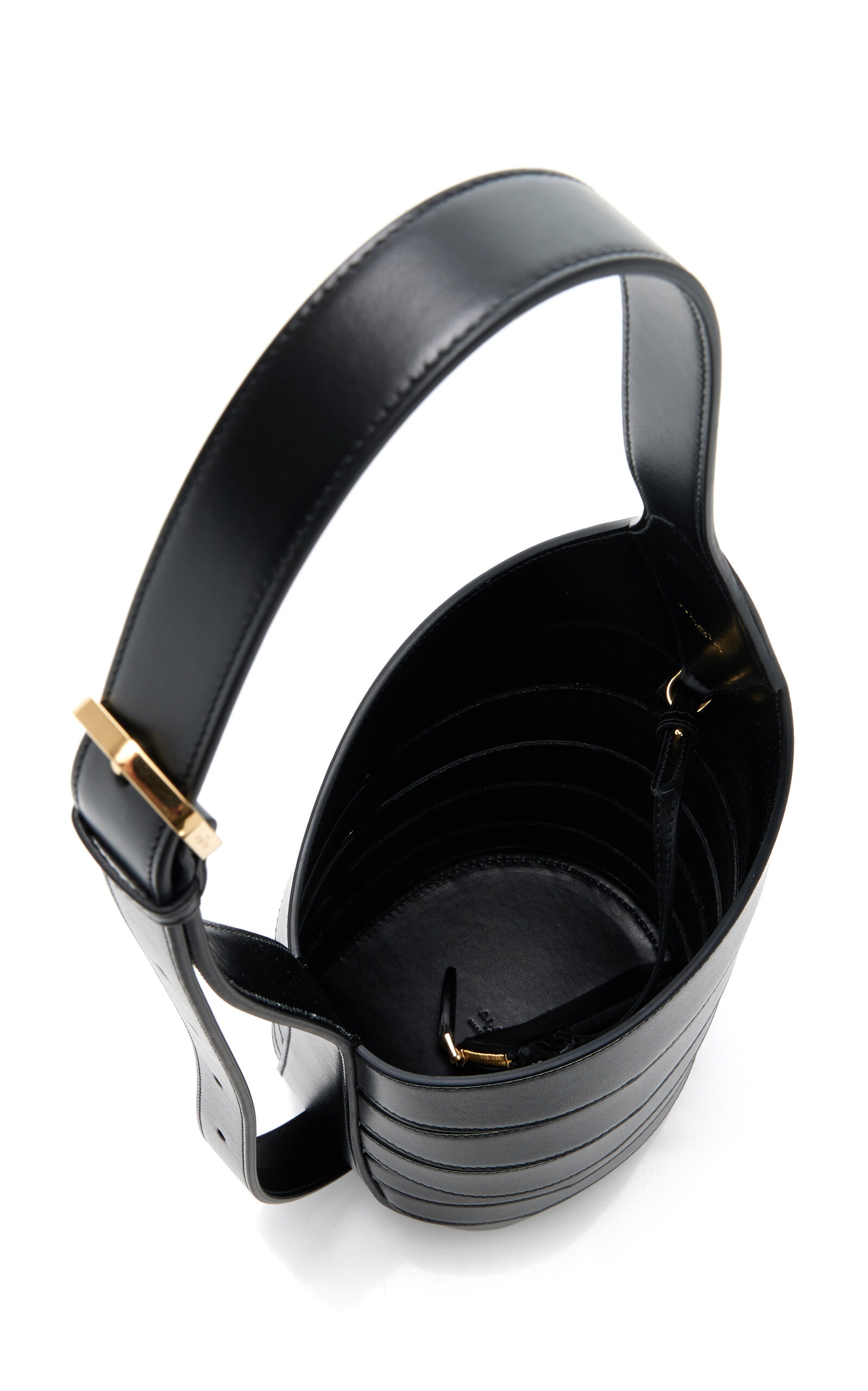 Alaïa Small Babel Leather Shoulder Bag black | modaoperandi