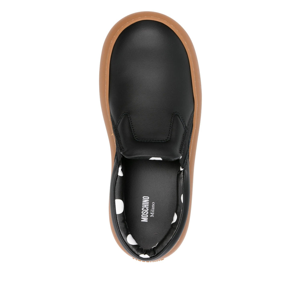 Moschino Black Trainers - Low-Tops Men - 3