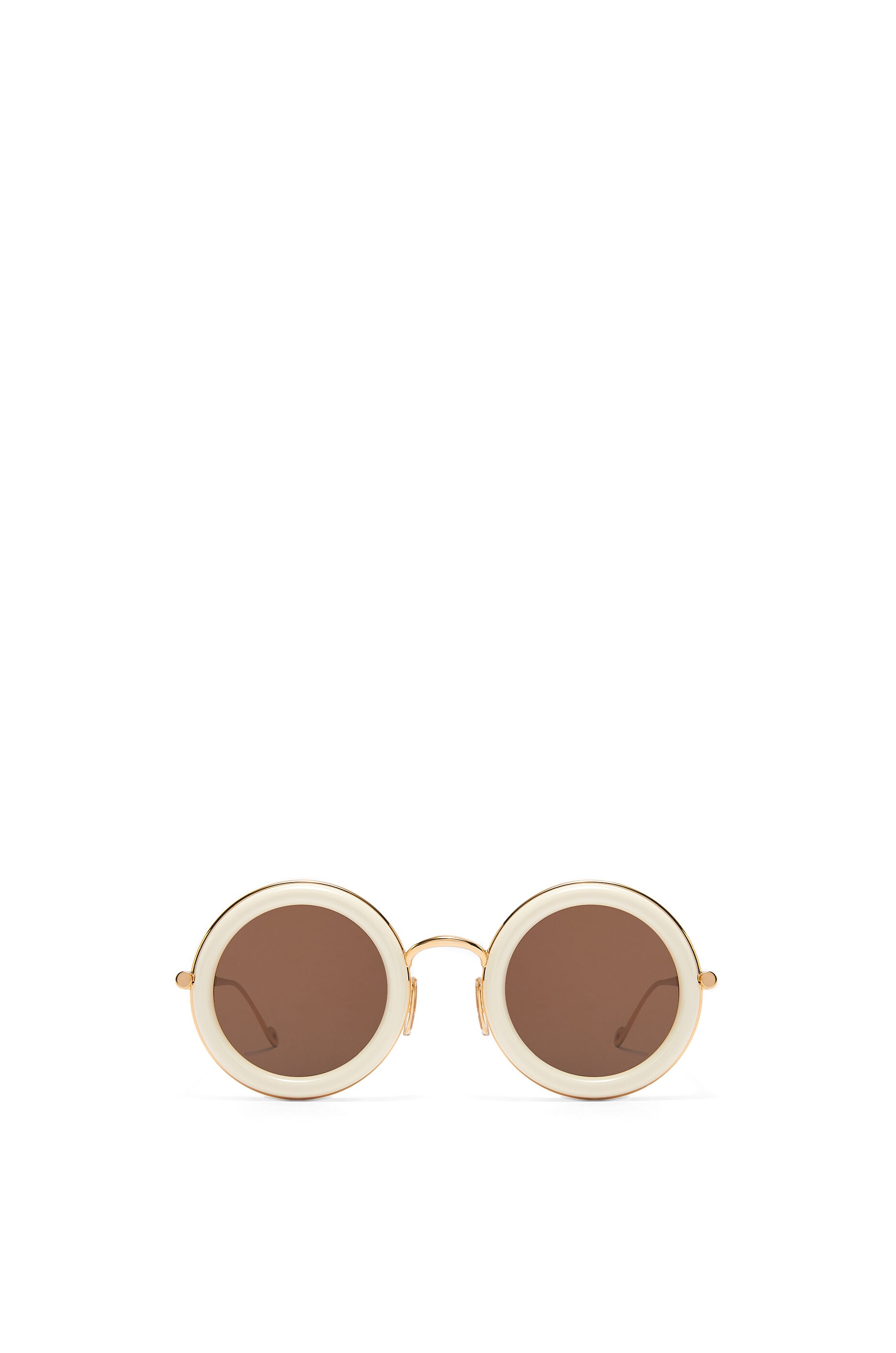 Round sunglasses in acetate - 1
