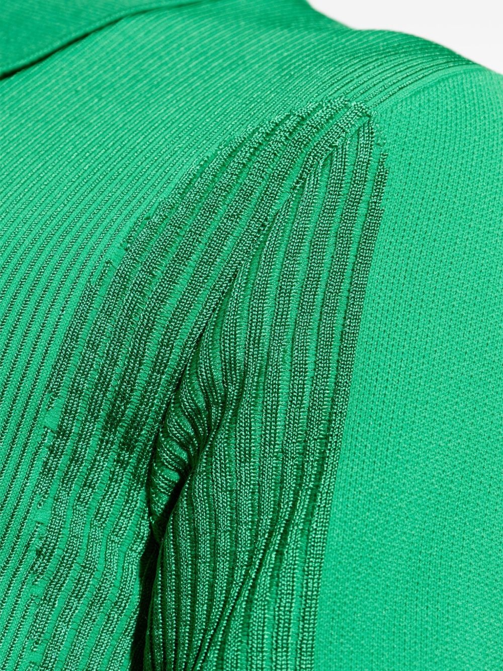 ribbed polo shirt - 5