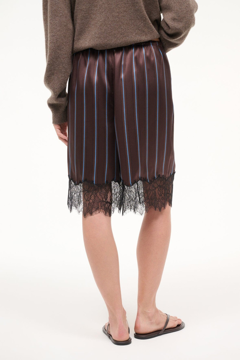 STAUD VERANO SILK SHORT REDONDO STRIPE 4