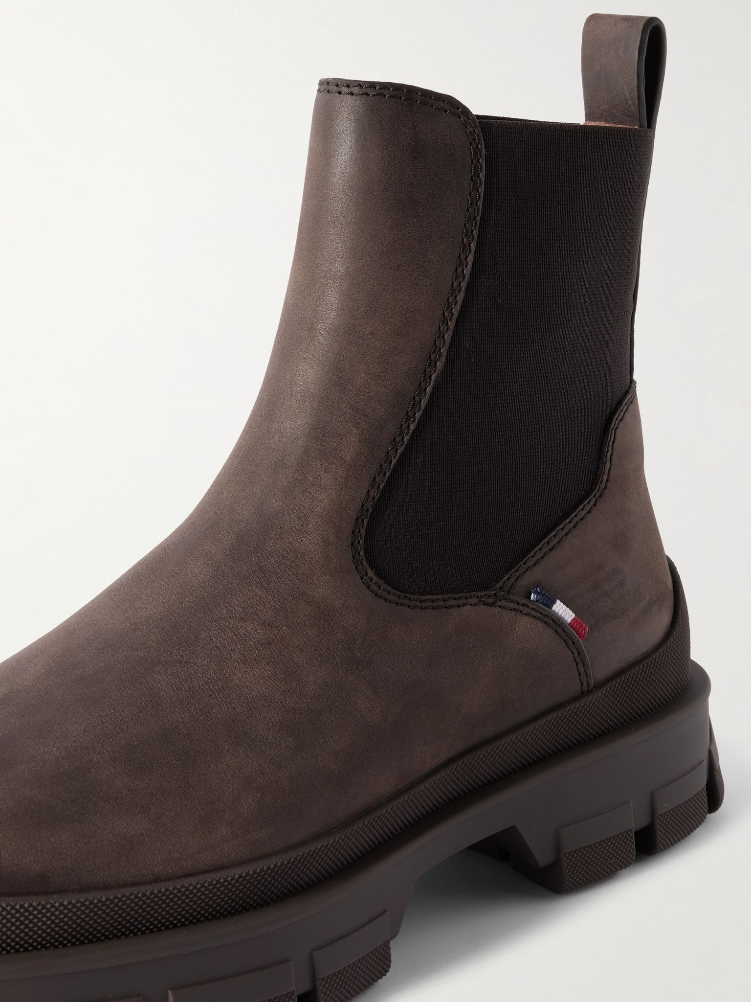 Hevea Leather Chelsea Boots Dark brown - 6