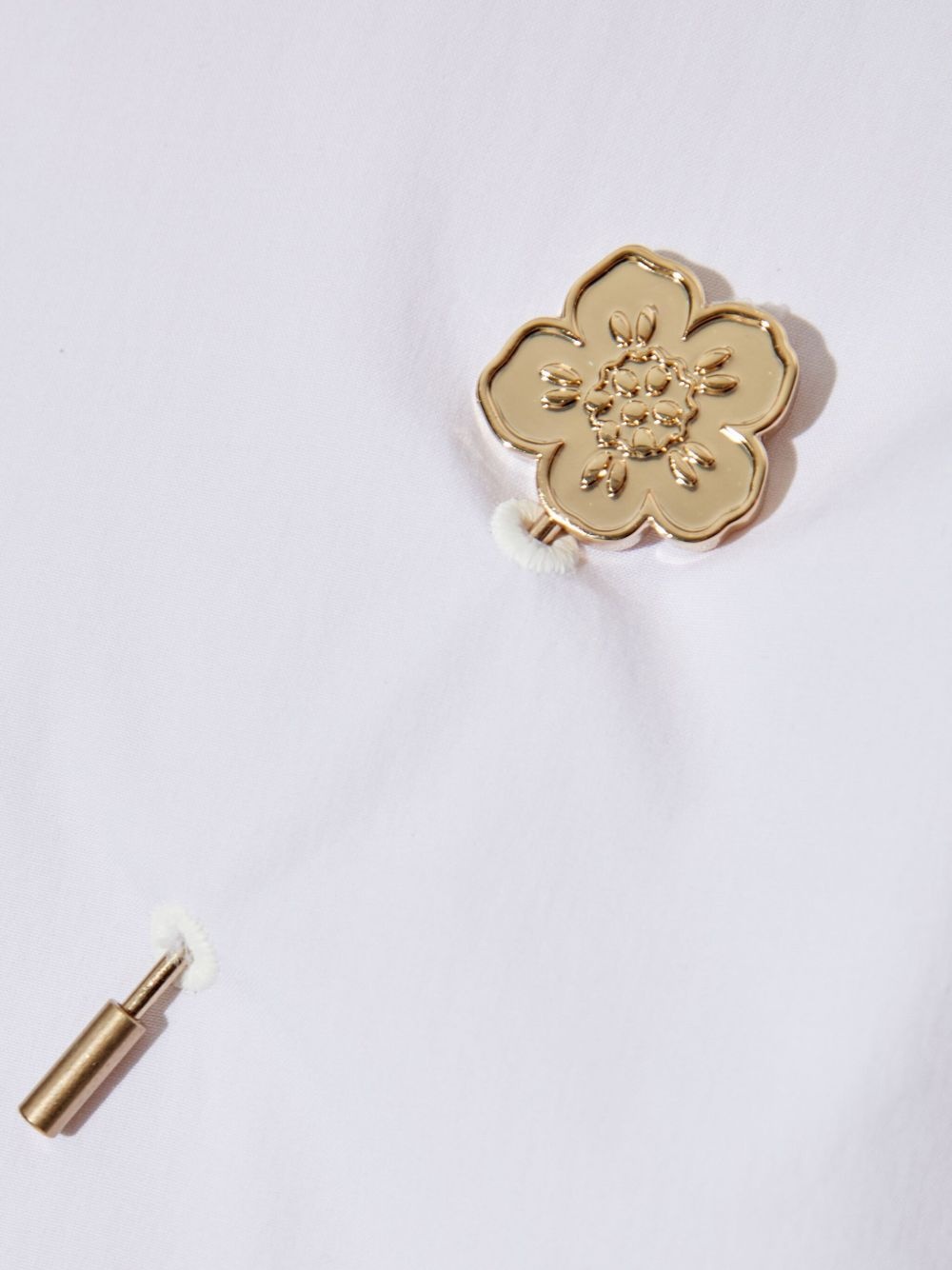 Boke Flower-embellished cotton shirt - 5