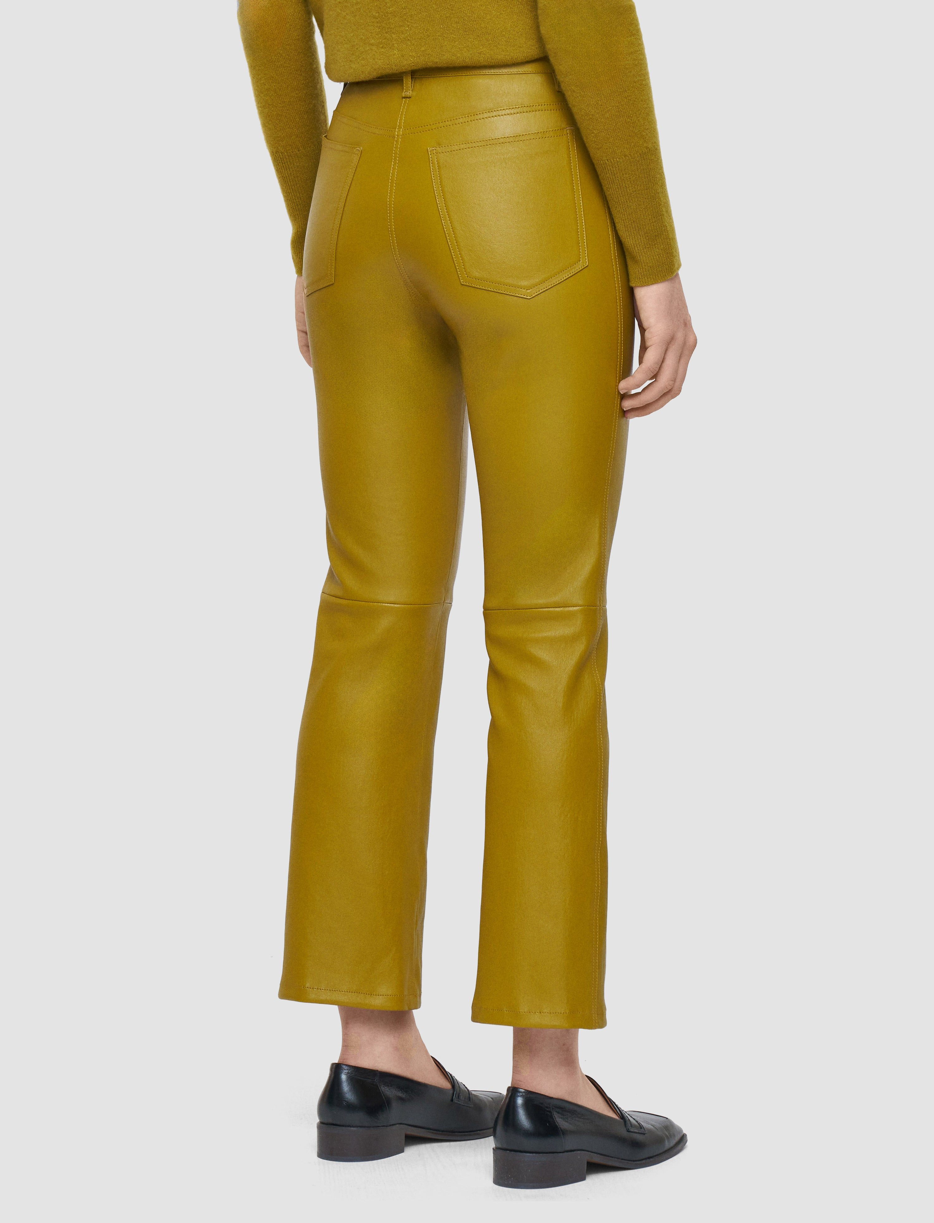 Duke Leather Stretch Trousers - 3