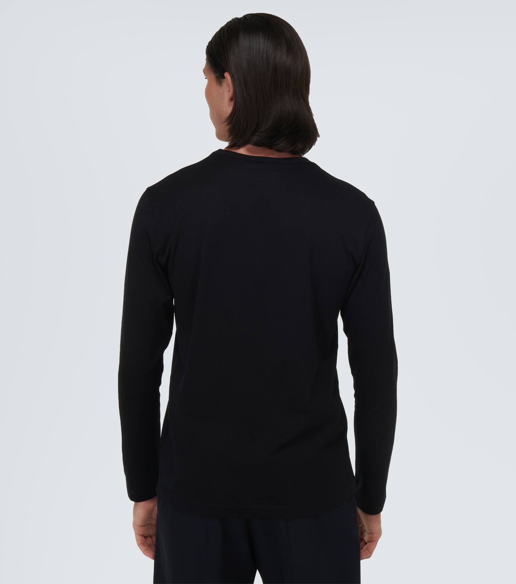Classic long sleeve cotton T-shirt - 4