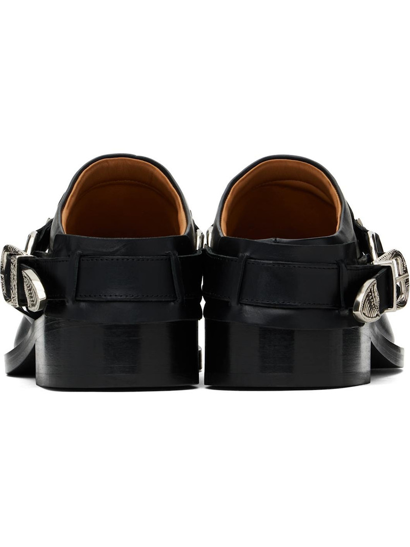 Black Western Mules 2