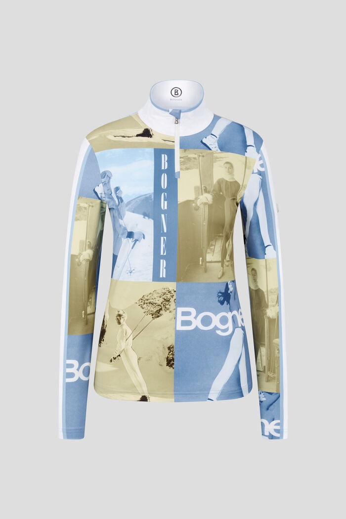 Beline First layer in Light blue/Beige - 1