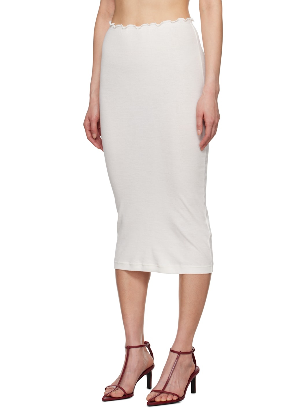 Multicolor Three Layers Midi Skirt - 5
