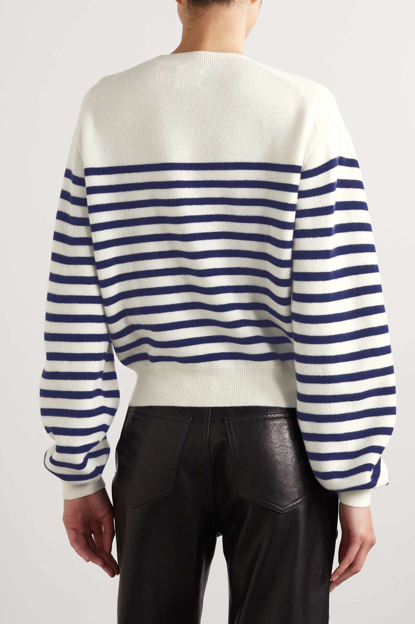Viola striped cashmere sweater - 3