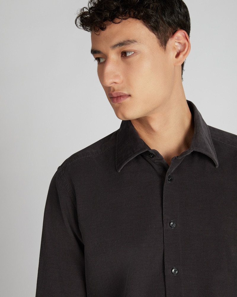 Regular fit corduroy shirt 4