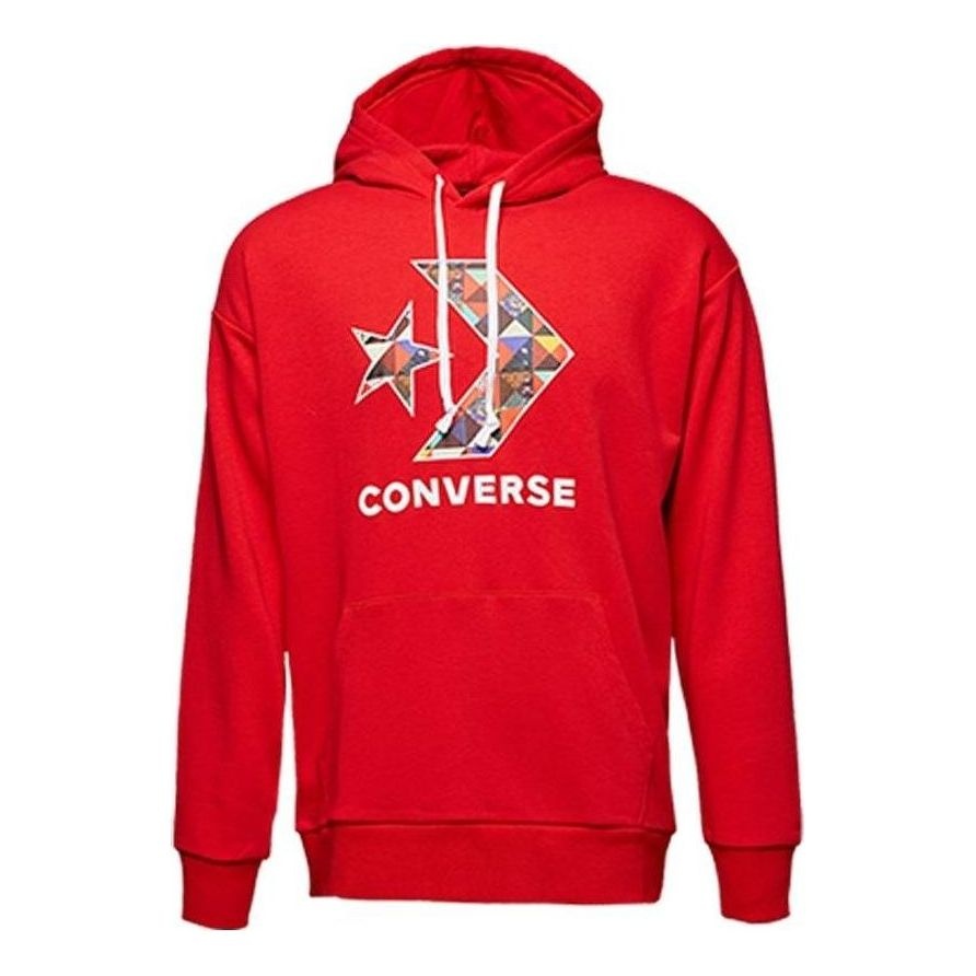 Converse Star Chevron Hoodie 'Red' 10017833-A03 - 1