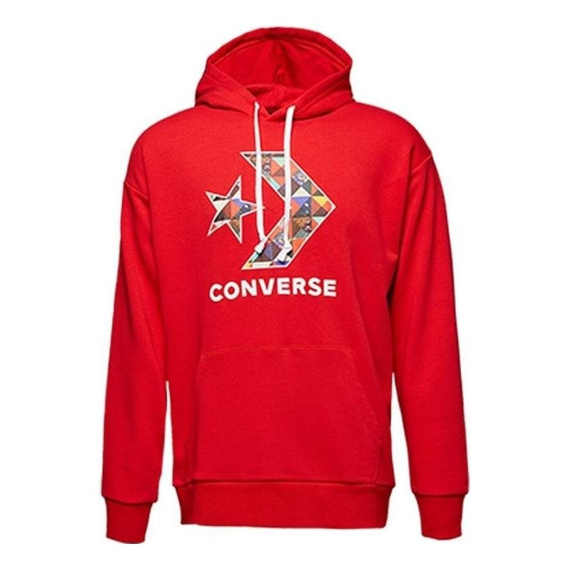 Converse Star Chevron Hoodie 'Red' 10017833-A03 - 1