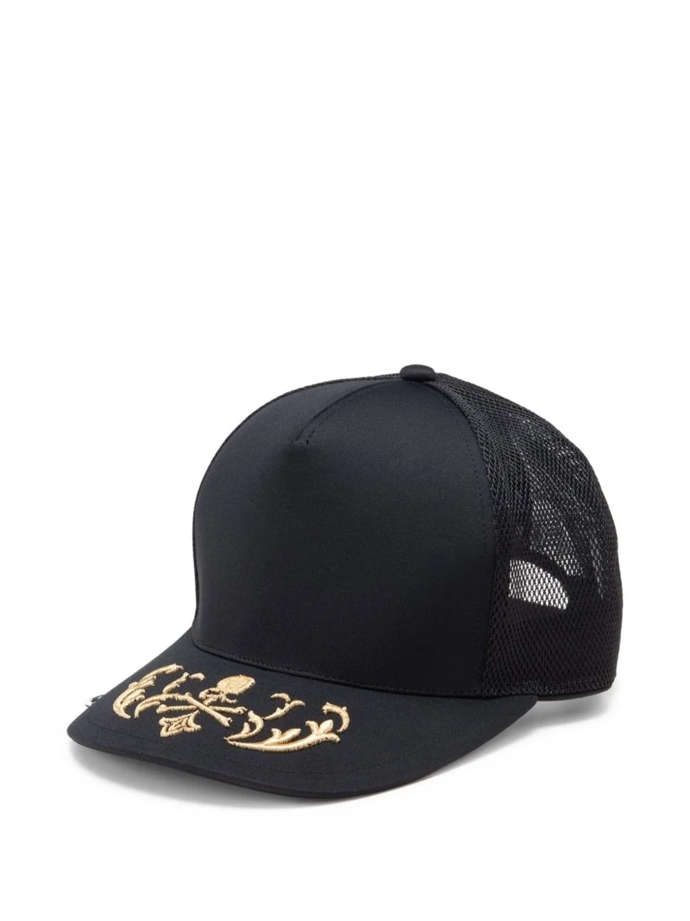 embroidered cap - 1