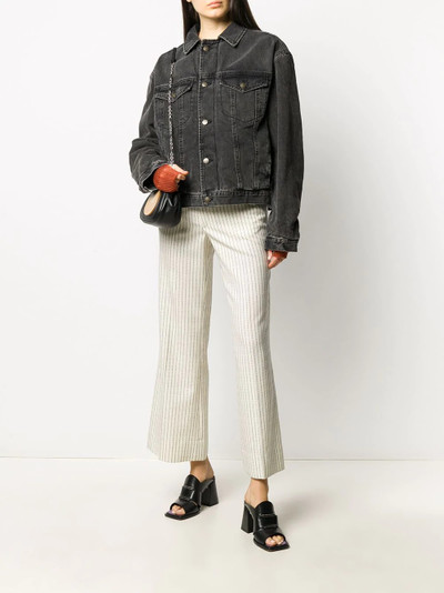 Maison Margiela four-stitch logo denim jacket outlook