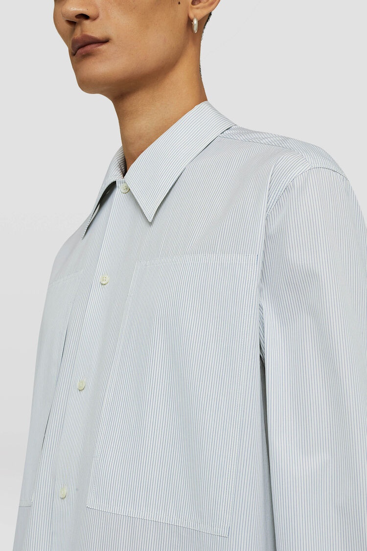 【関税込み】JIL SANDER TUESDAY STRIPES' SHIRT Jil Sander Tuesday | REVERSIBLE