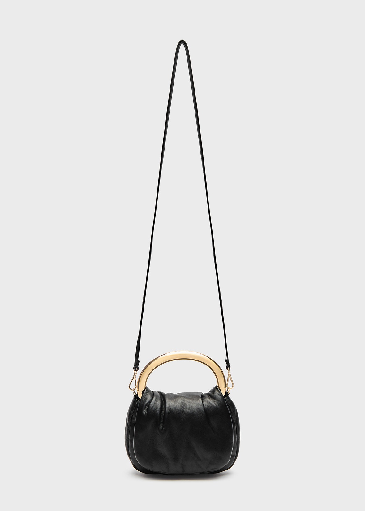 MINI RING BAG IN NAPA LEATHER - 1