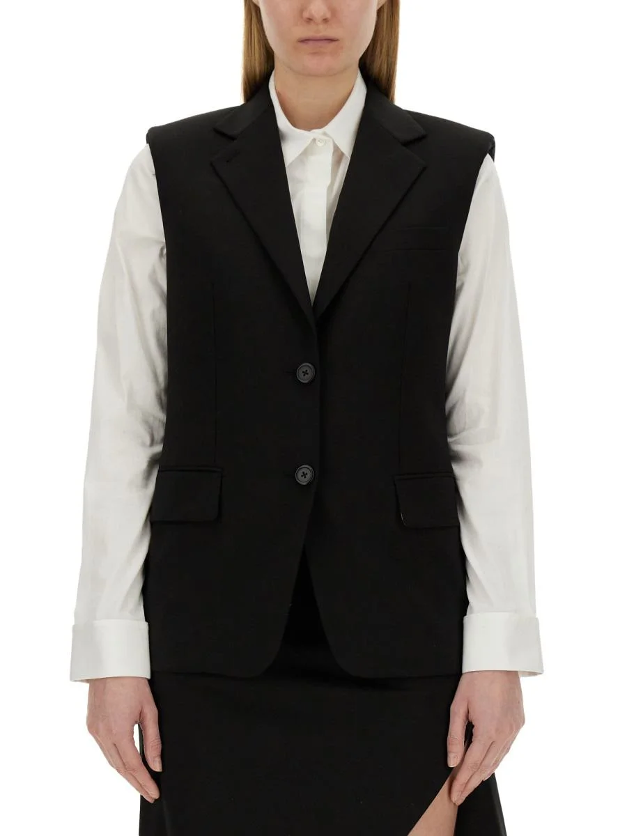 HELMUT LANG WOOL VEST - 1