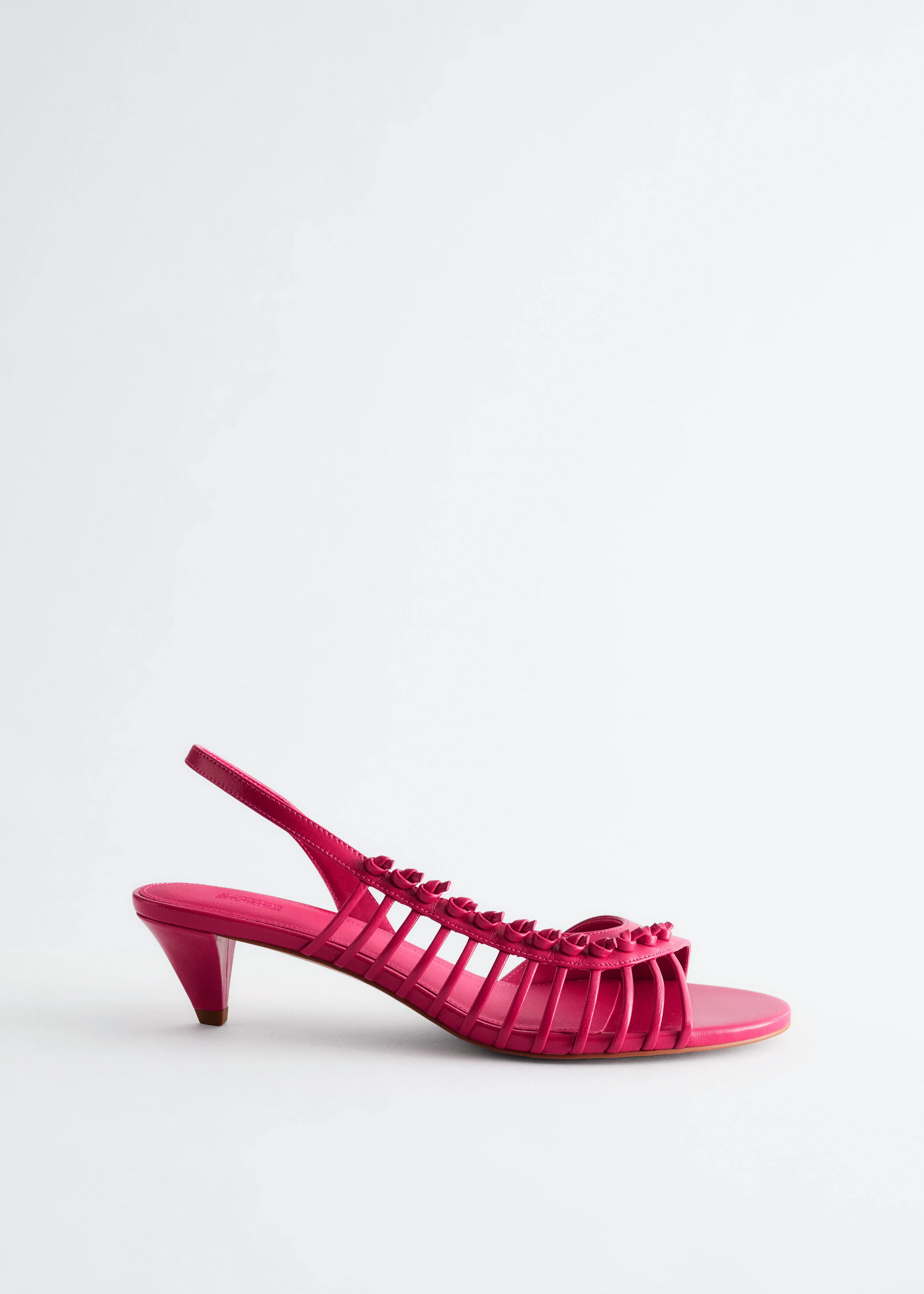 Strappy Leather Sandals - 1
