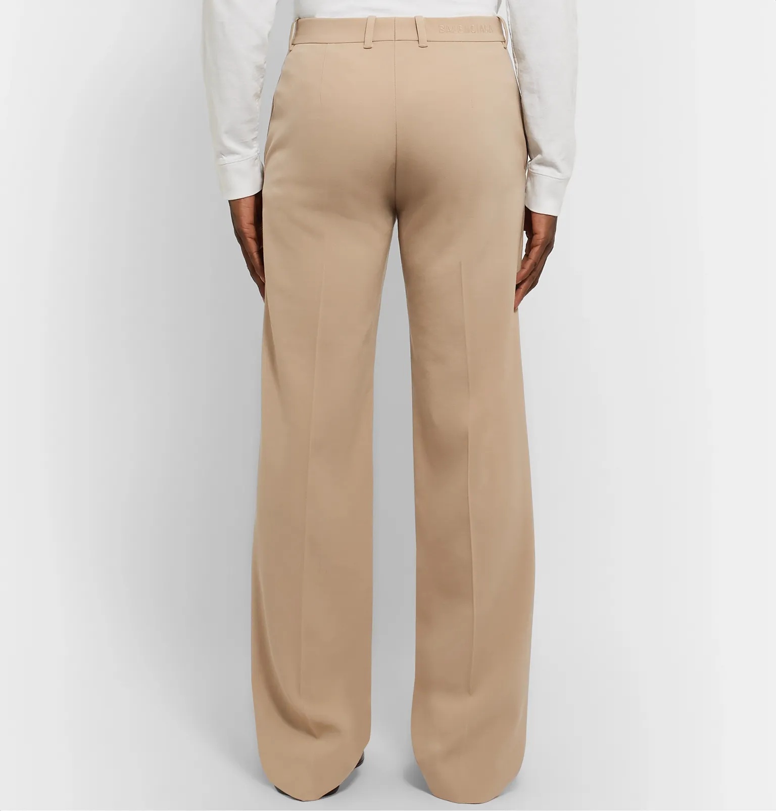 Wide-Leg Virgin Wool-Twill Trousers - 5