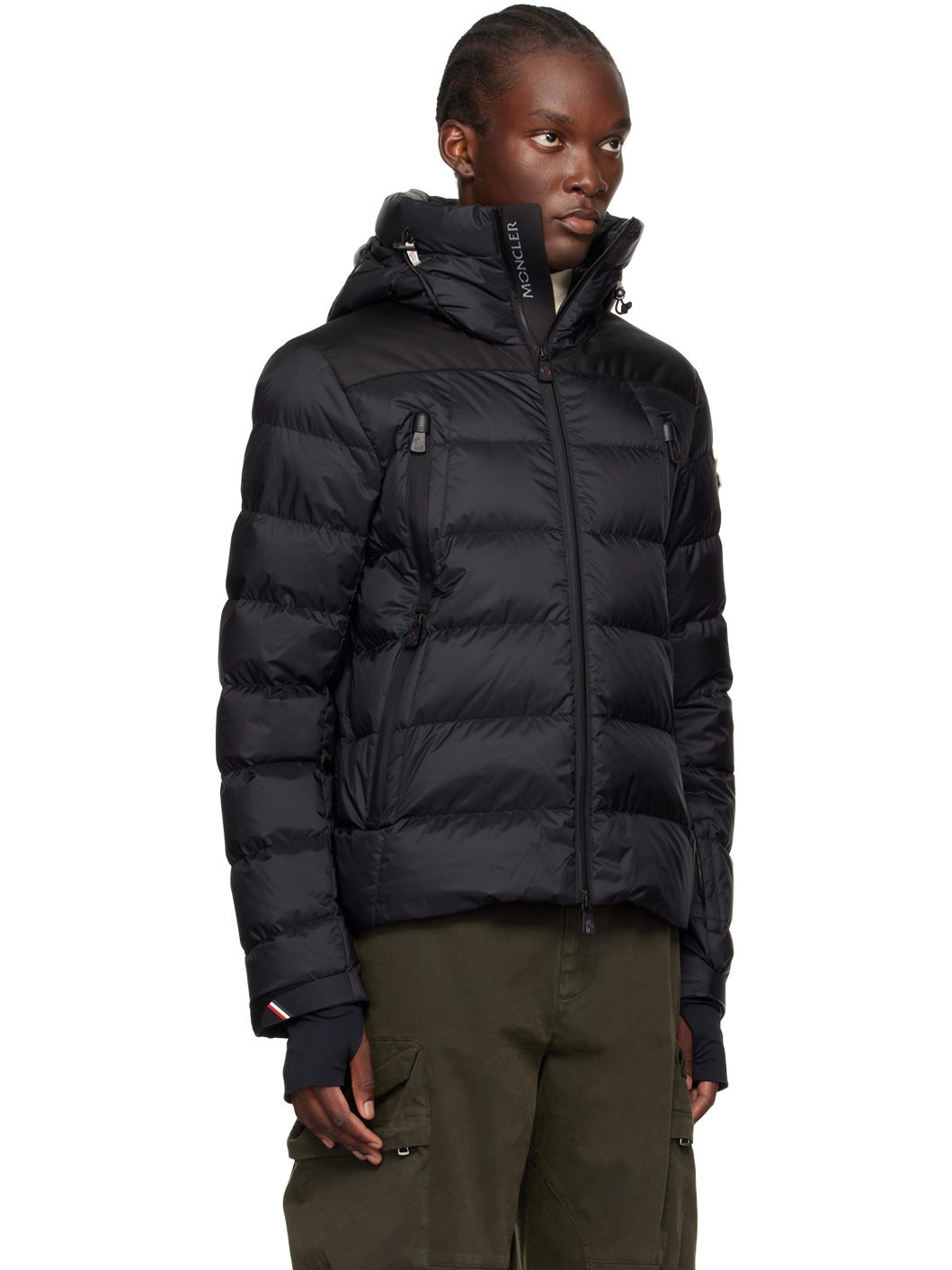 Black Camurac Short Down jacket - 2