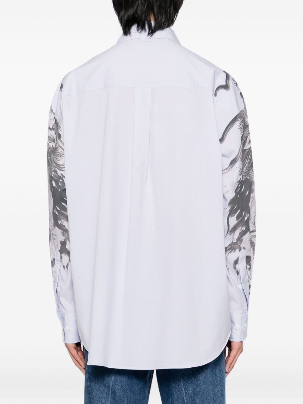 printed long-sleeves shirt - 4