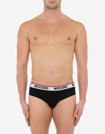 Moschino LOGO BAND SET OF 2 STRETCH BRIEFS outlook